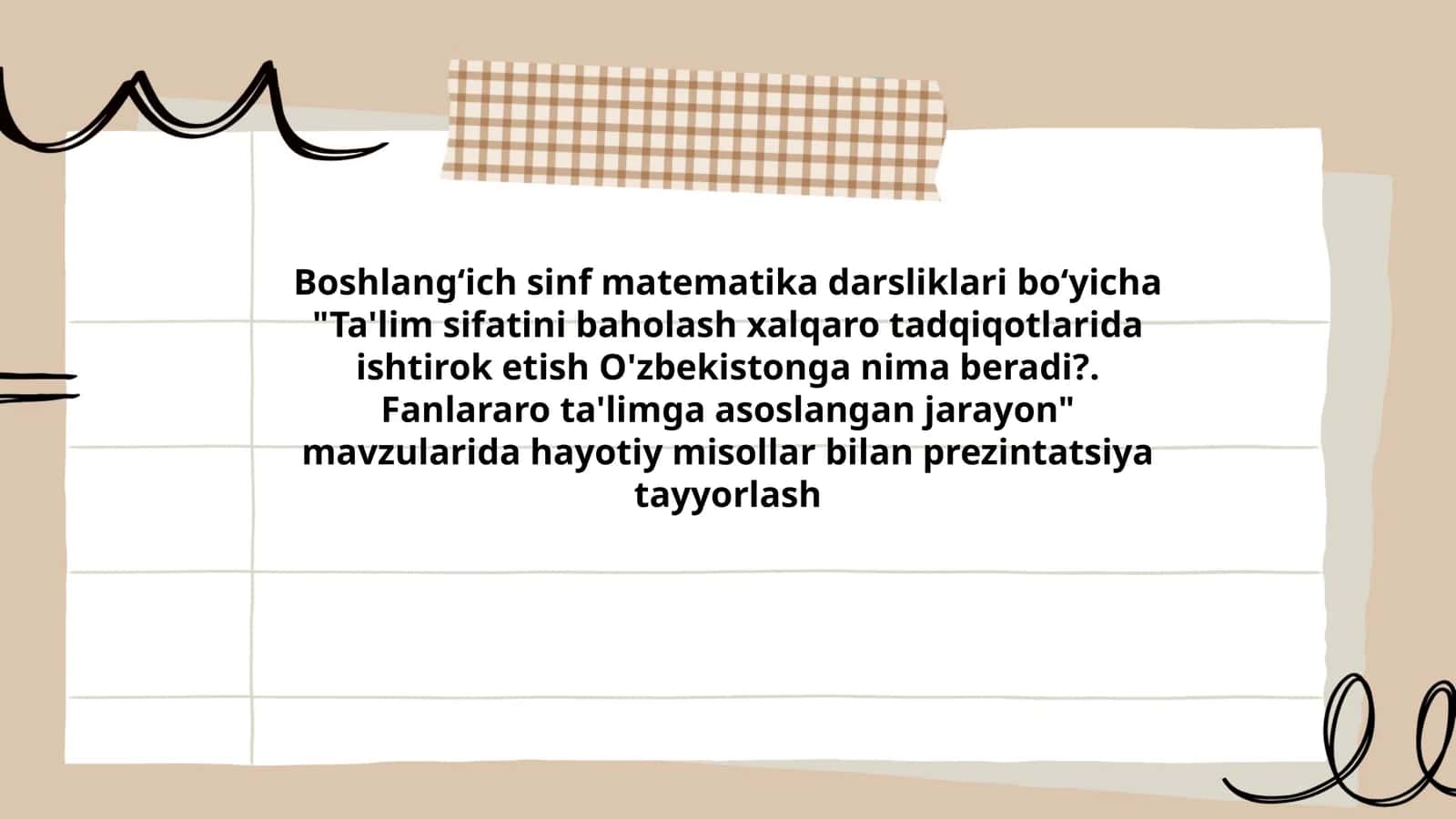 Boshlangʻich sinf matematika darsliklari