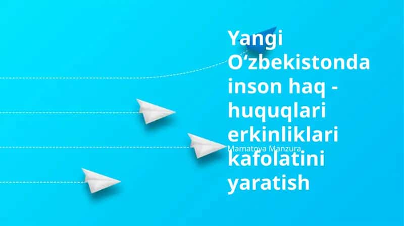 Sudya Mustaqilligi va Inson Huquqlarini Himoya qilish