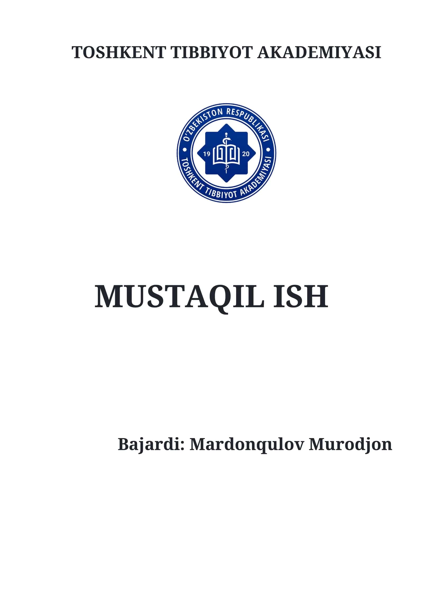 DNK NING OQSIL BIOSINTEZIDA ROLI
