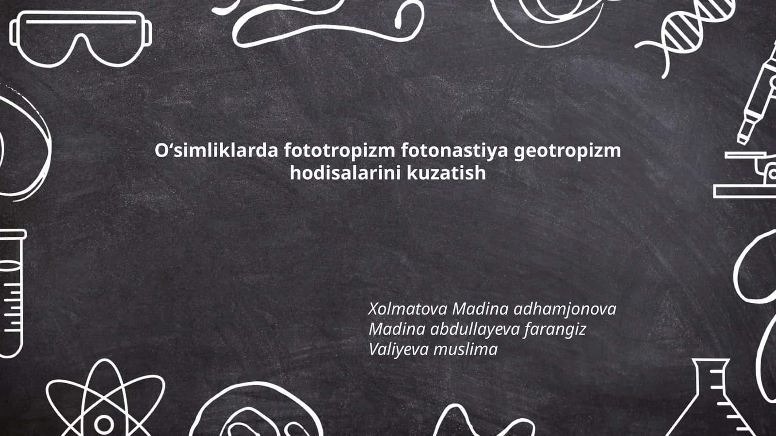 Fototropizmning biologik ahamiyati