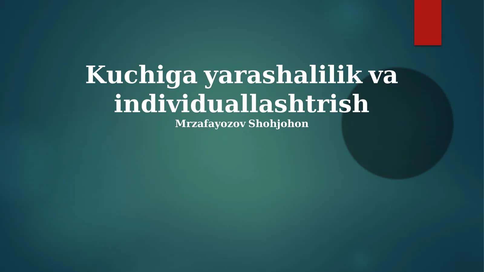 Muvaffaqiyatga Erishishda Shaxsiy Va Jamoaviy Yondashuvlar