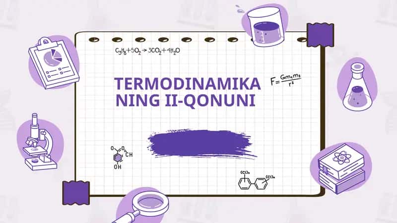 TERMODINAMIKANING II-QONUNI
