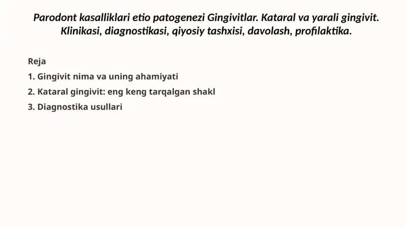 Gingivitlar