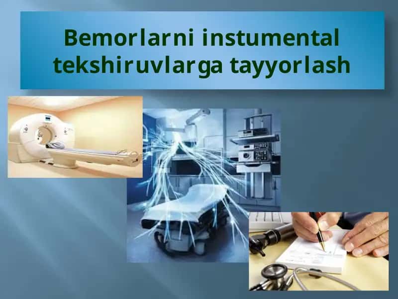 Instrumental tekshiruvlar