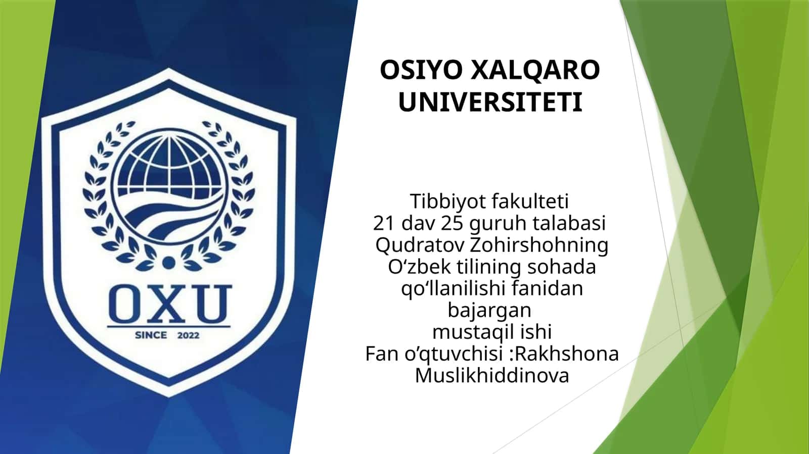 Tavsiyanoma matnining rasmiy-axboriy xususiyatlari.pptx