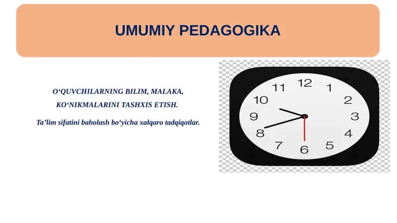 Ta’lim sifatini baholash bo‘yicha xalqaro tadqiqotlar