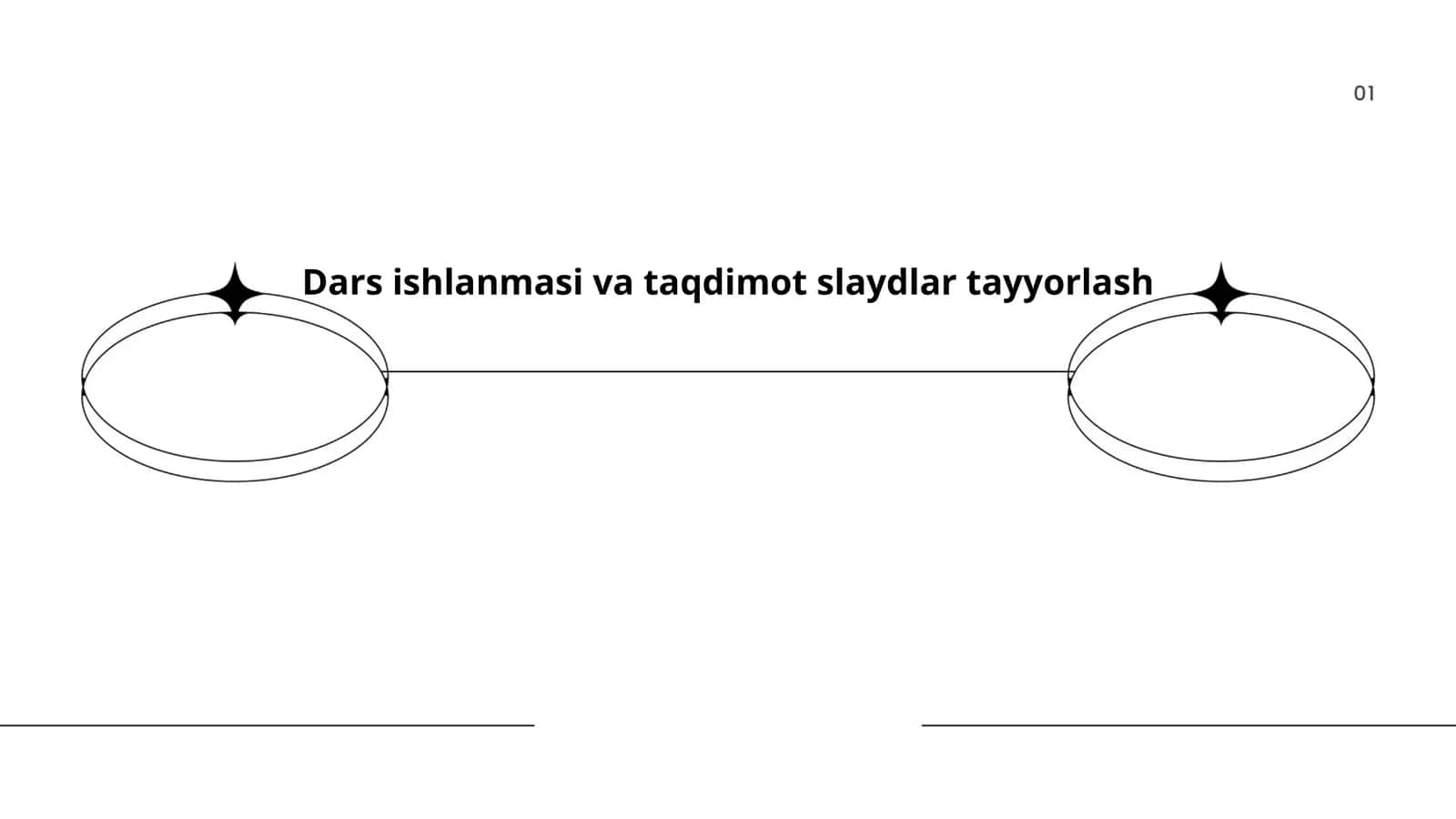 Dars ishlanmasi va taqdimot slaydlar tayyorlash