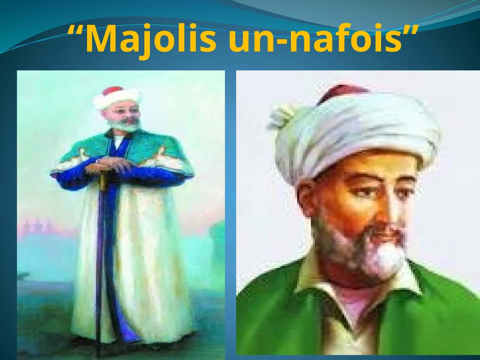 “Majolis un-nafois”