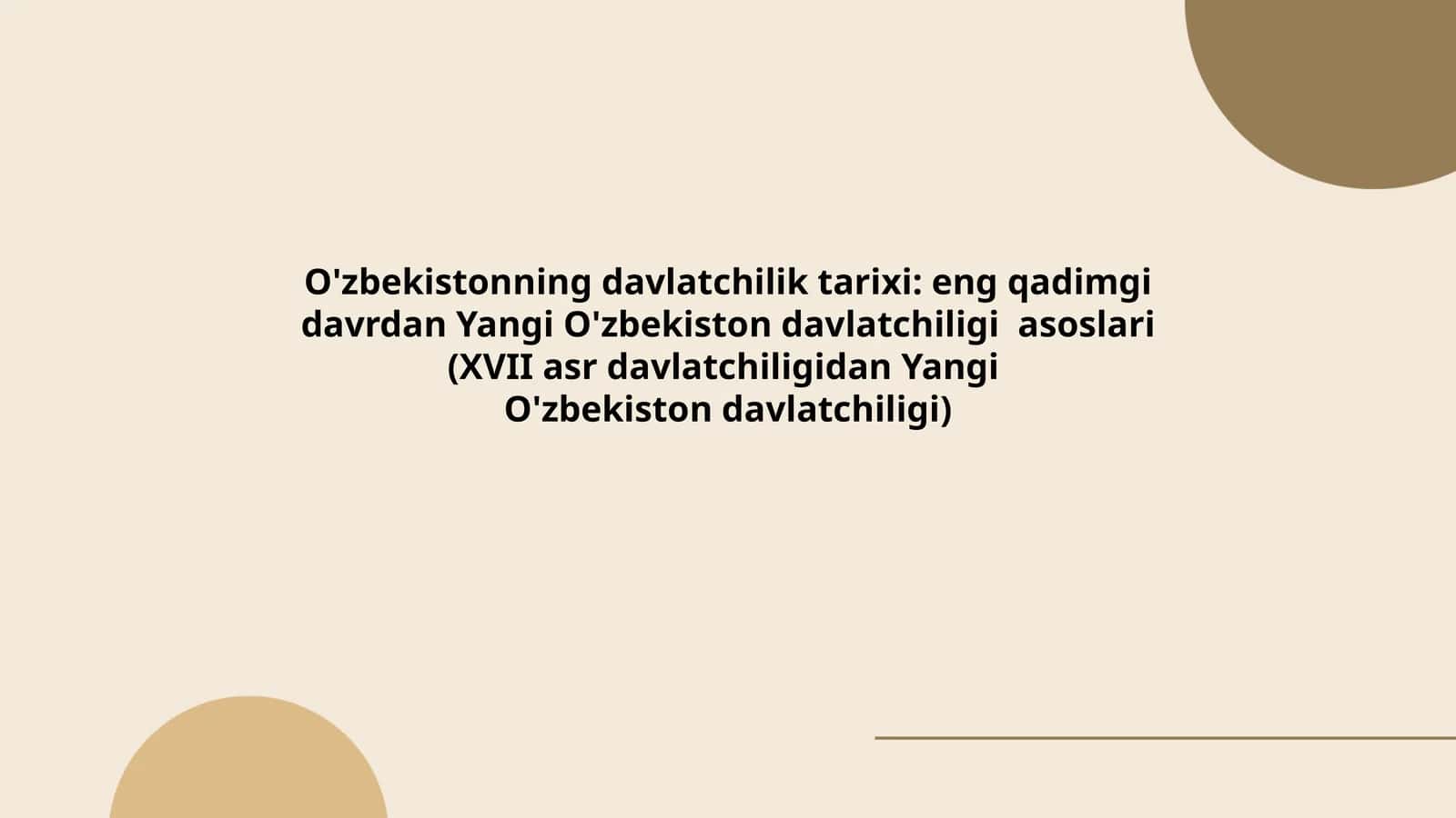 Qadimgi Movarounnahr: Sogʻdiyona, Bactriya va Xorazmda davlatchilikning paydo boʻlishi