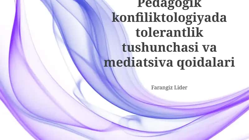 Ta'lim Konfliktsiyasi: Tajriba va Eng Yaxshi Amaliyotlar