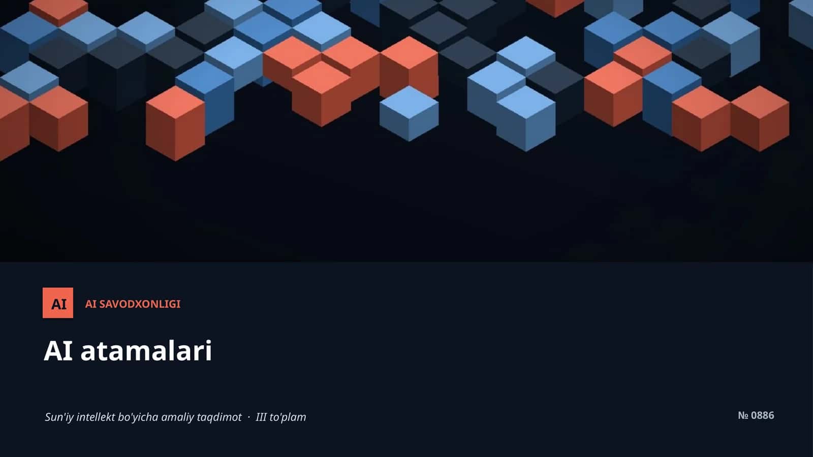 AI SAVODXONLIGI