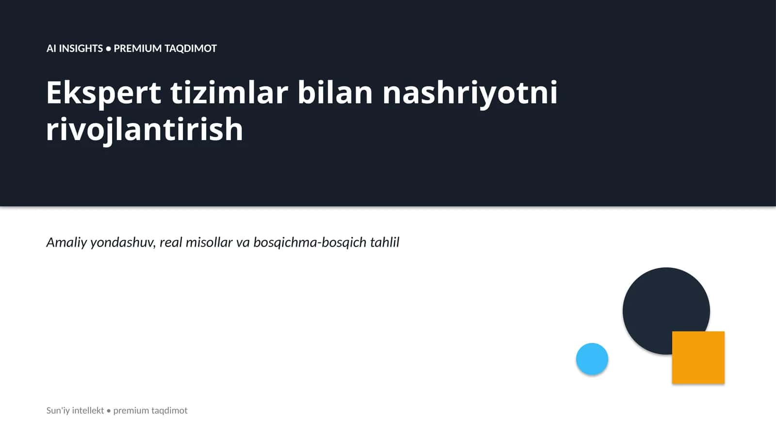 PREMIUM TAQDIMOT