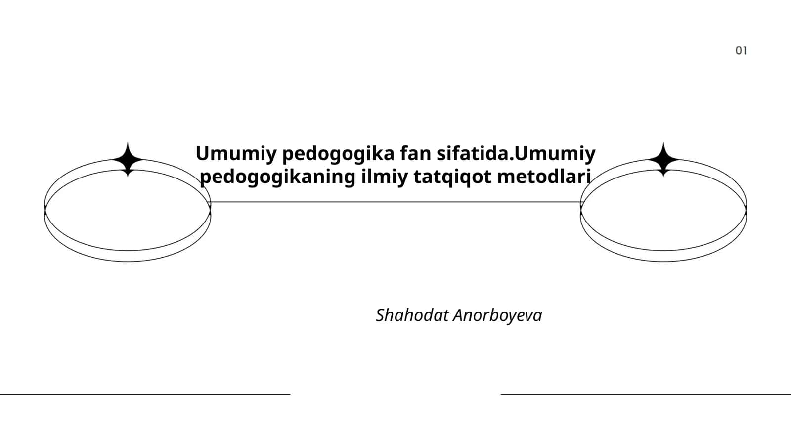 Umumiy pedogogika fan sifatida