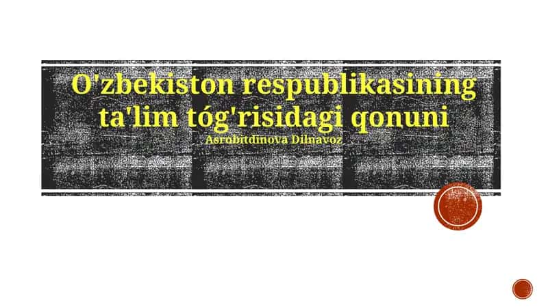 Davlat ta'lim standartlari