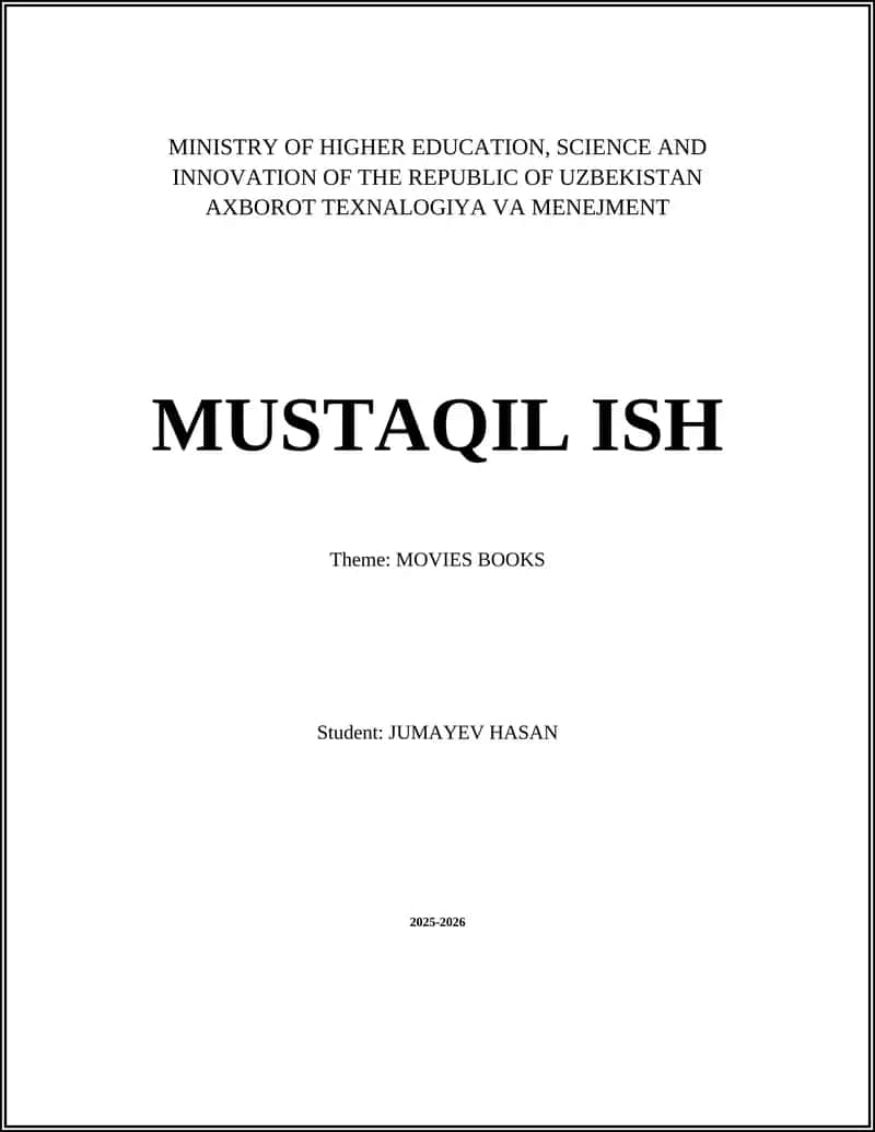 Novelizations of Films