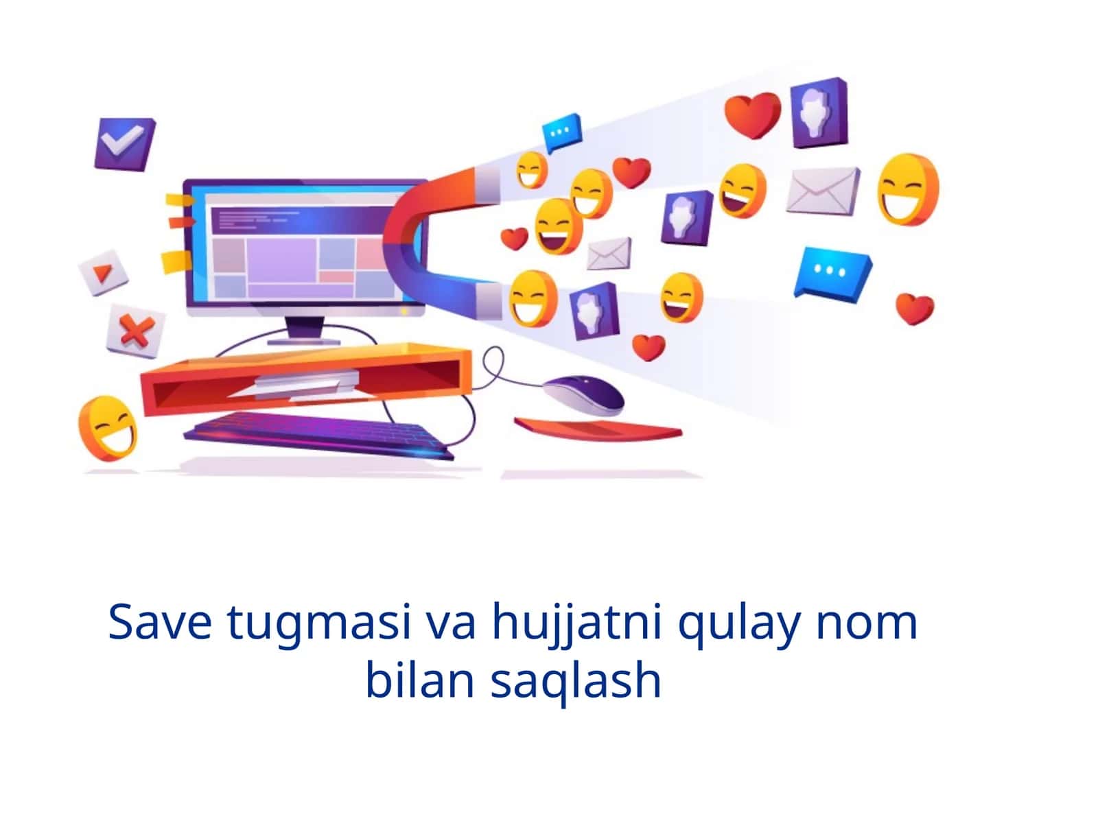 Save tugmasi va hujjatni qulay nom bilan saqlash