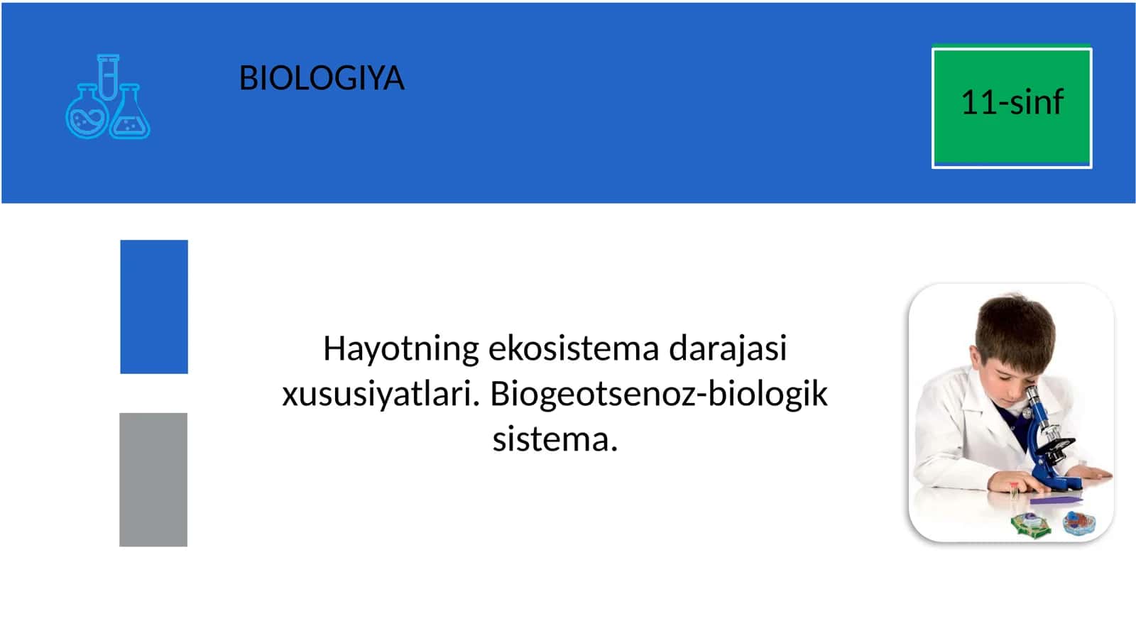 Biogeotsenoz va Ekosistemalar
