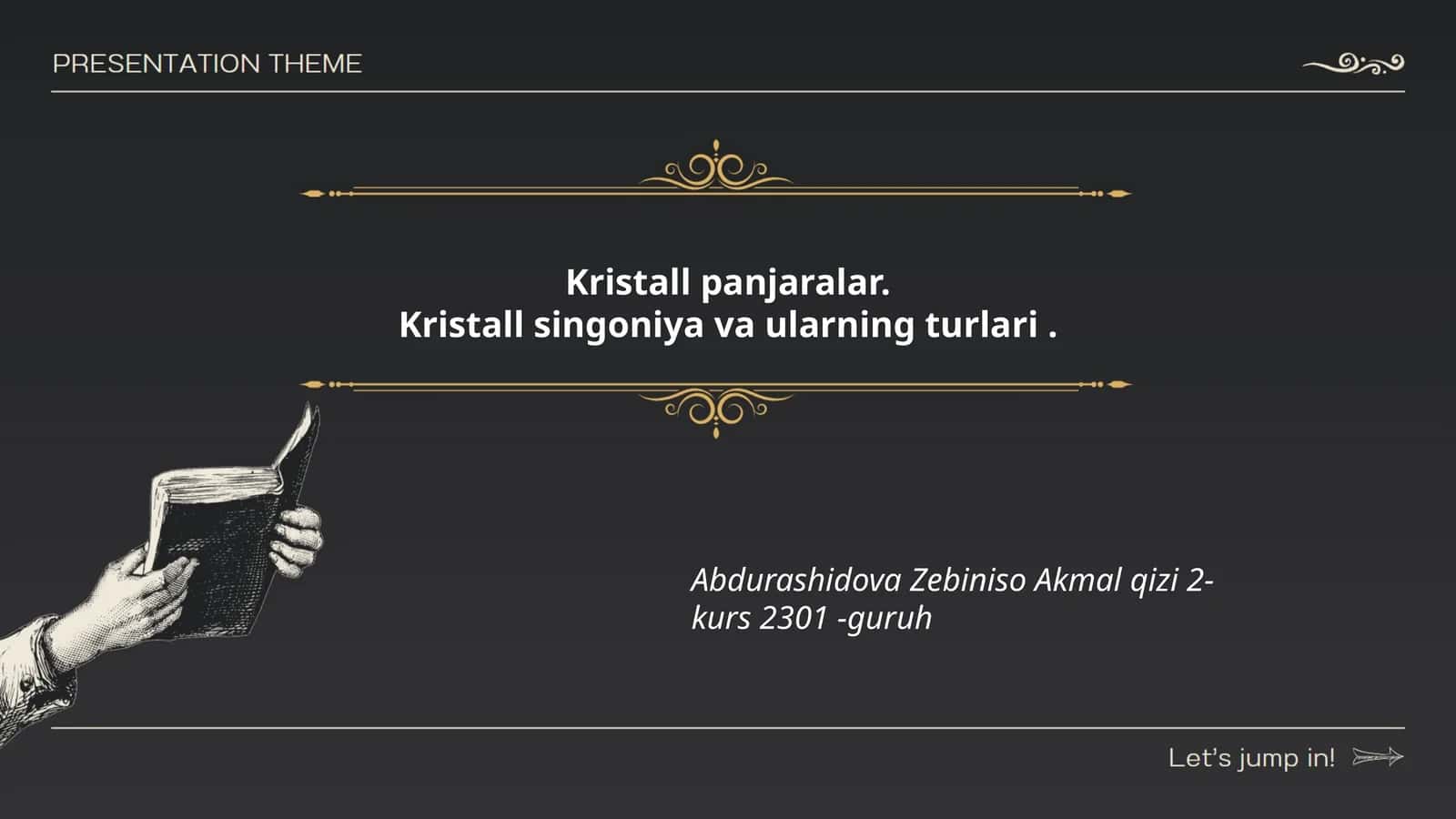 Kristall panjaralar
