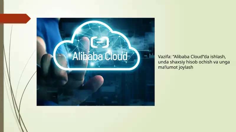 AlibabaCloud kirish