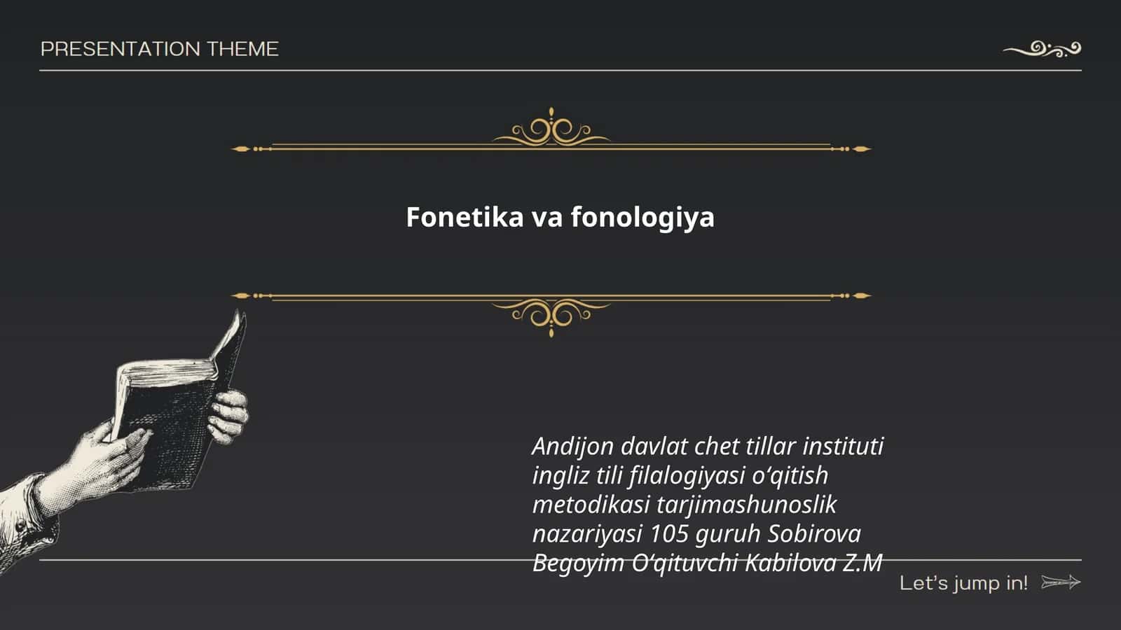 Fonetika va fonologiya