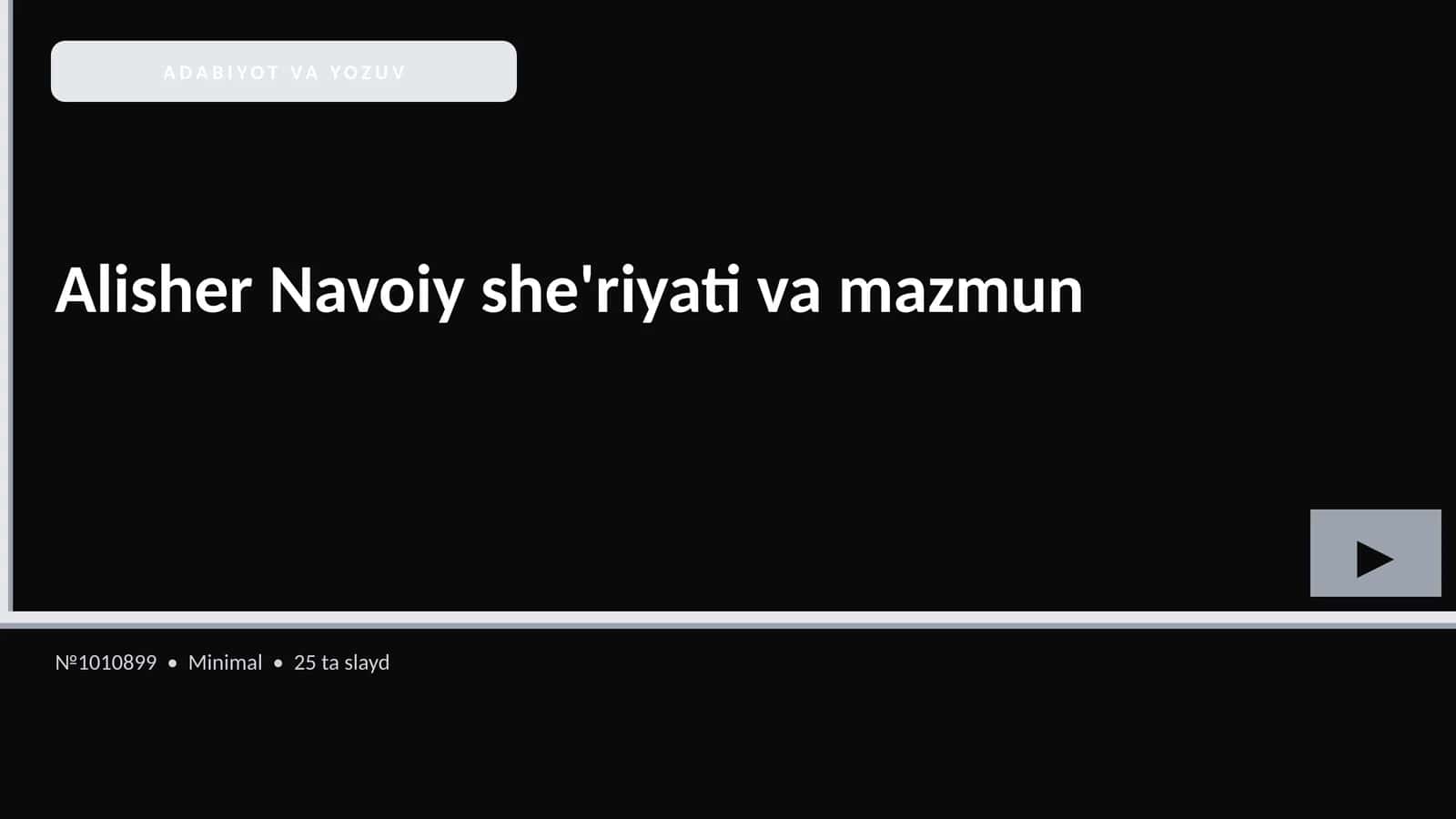 Alisher Navoiy she'riyati va mazmun