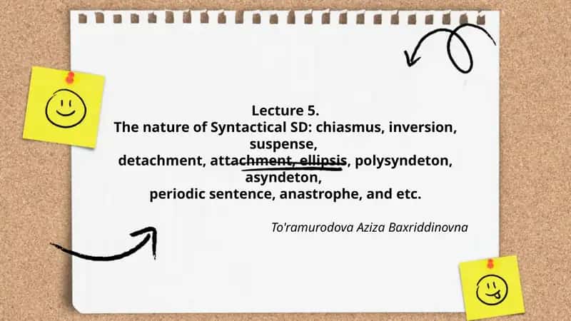 The nature of Syntactical SD