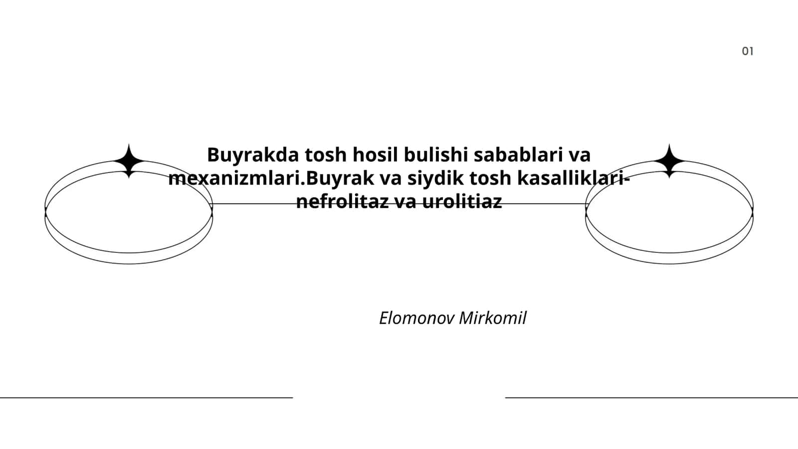 Buyrakda tosh hosil bulishi sabablari va mexanizmlari