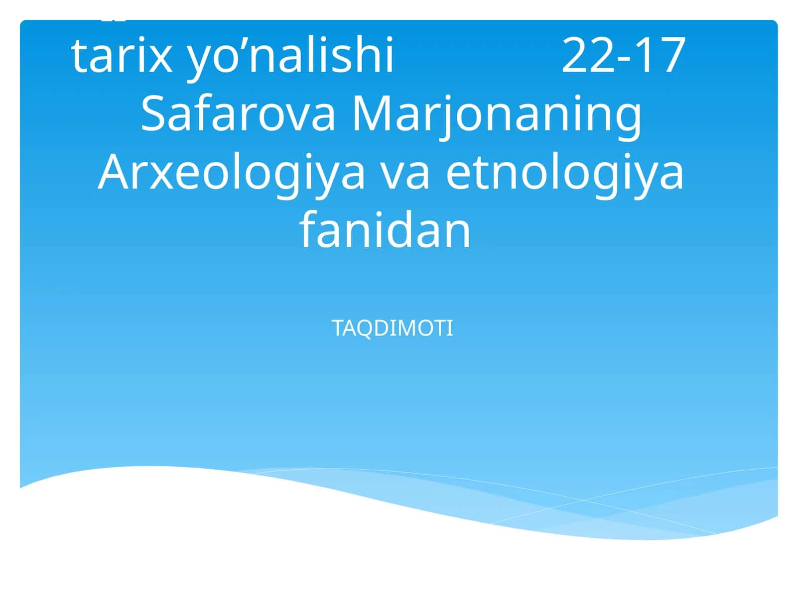 Temirdavri arxeologiyasi
