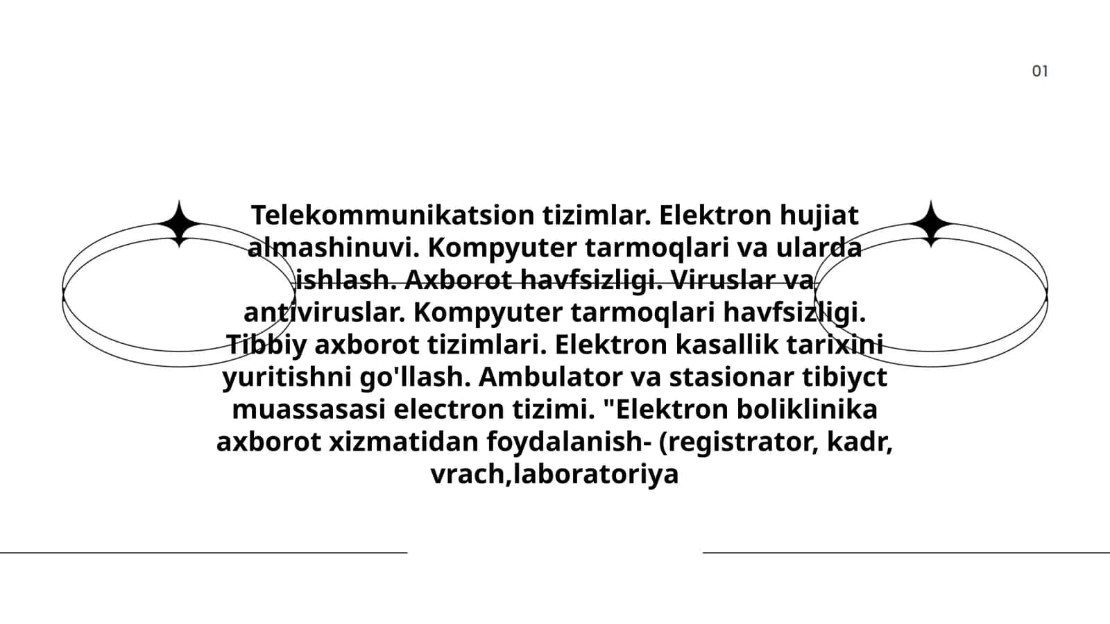 Elektron boliklinika axborot xizmatidan foydalanish