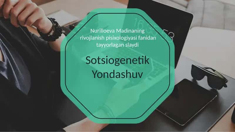 Sotsiogenetik
