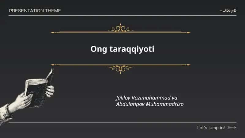 Ong Taraqqiyoti