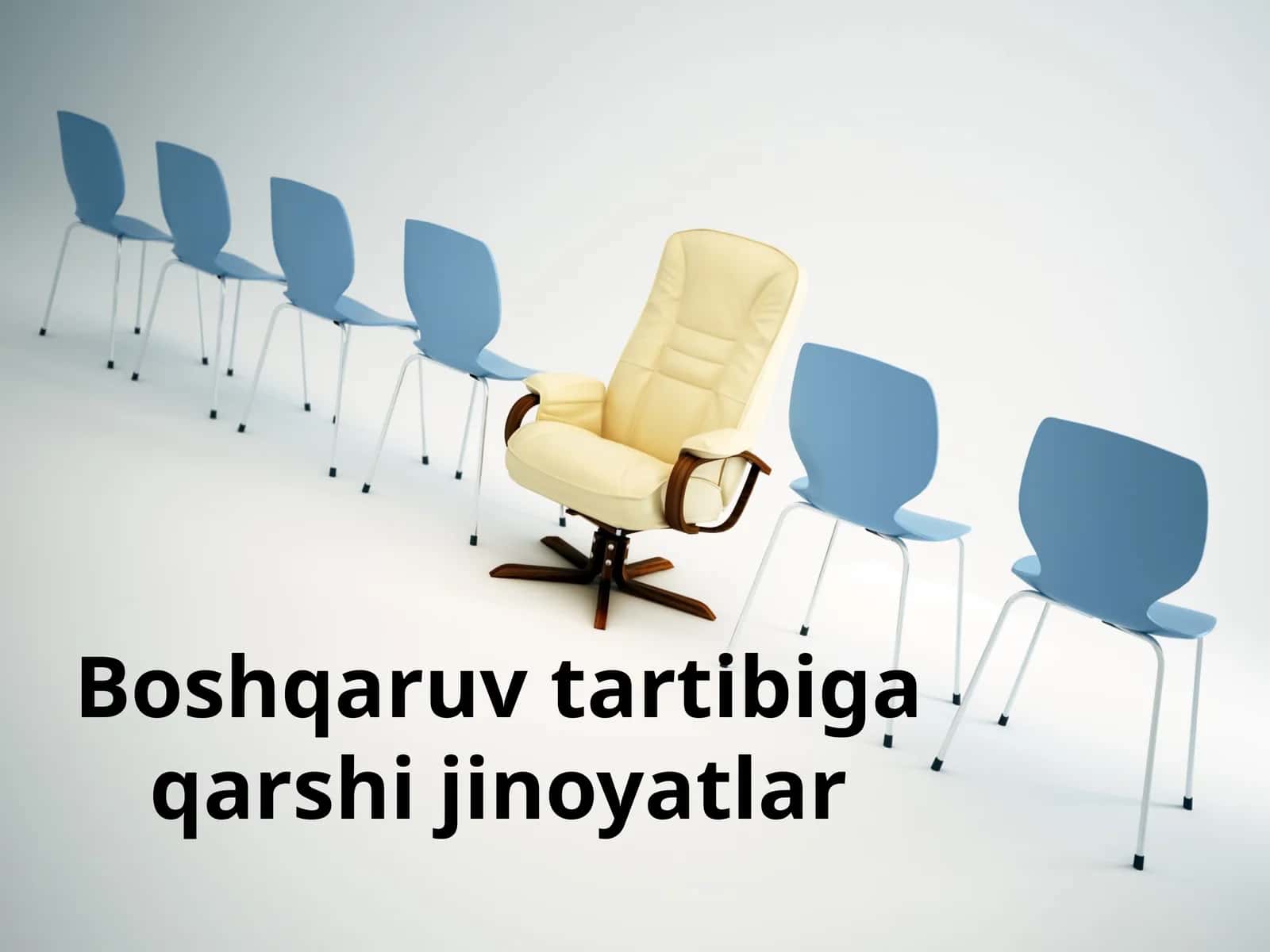 Boshqaruv tartibiga qarshi jinoyatlar