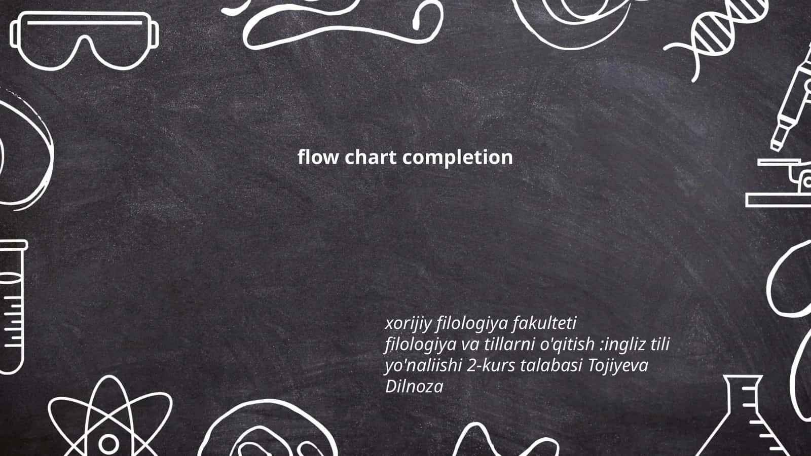 flow chart completion