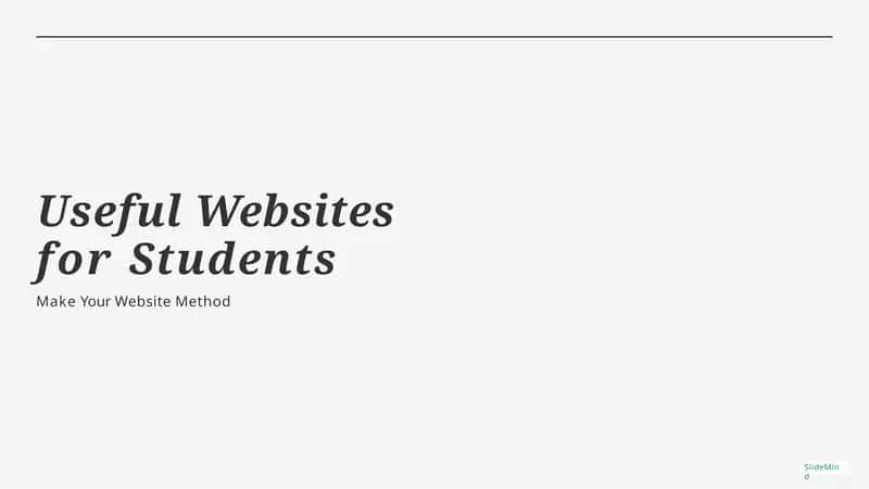 Introduction to Useful Websites