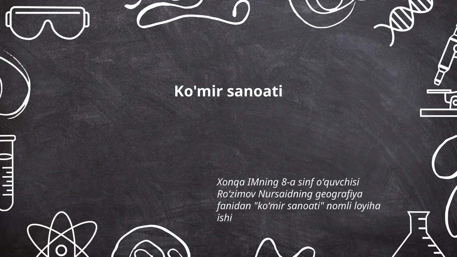 Ko'mir sanoati