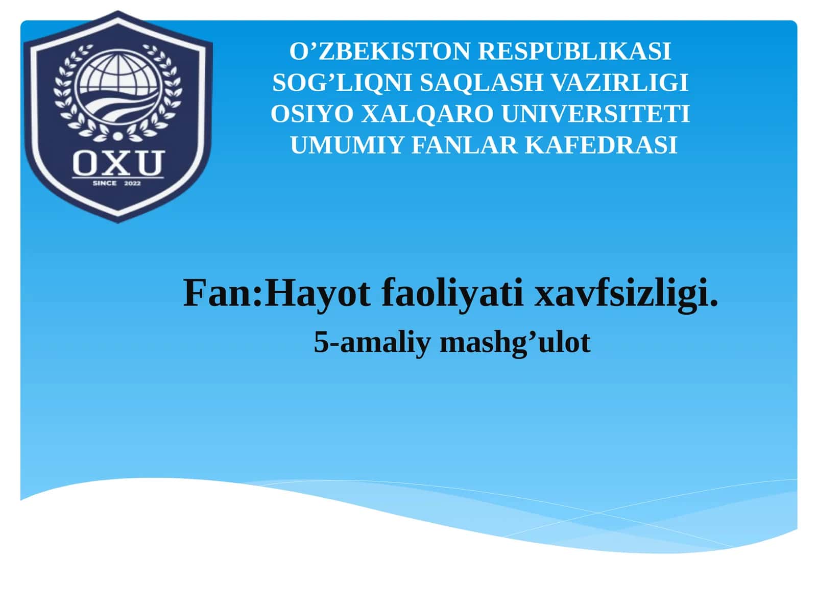 Zararli nurlanishlar, ularning xususiyatlari va inson organizmiga ta’siri