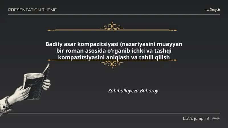 Badiiy asar kompazitsiyasi