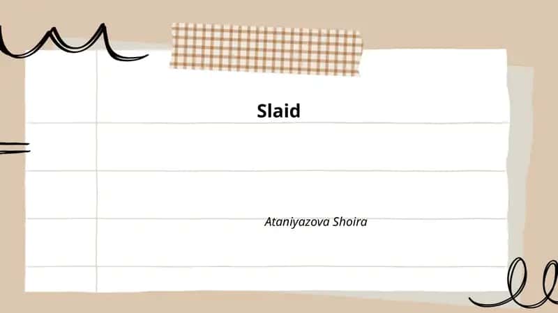 Slaid dizayni prinsiplari