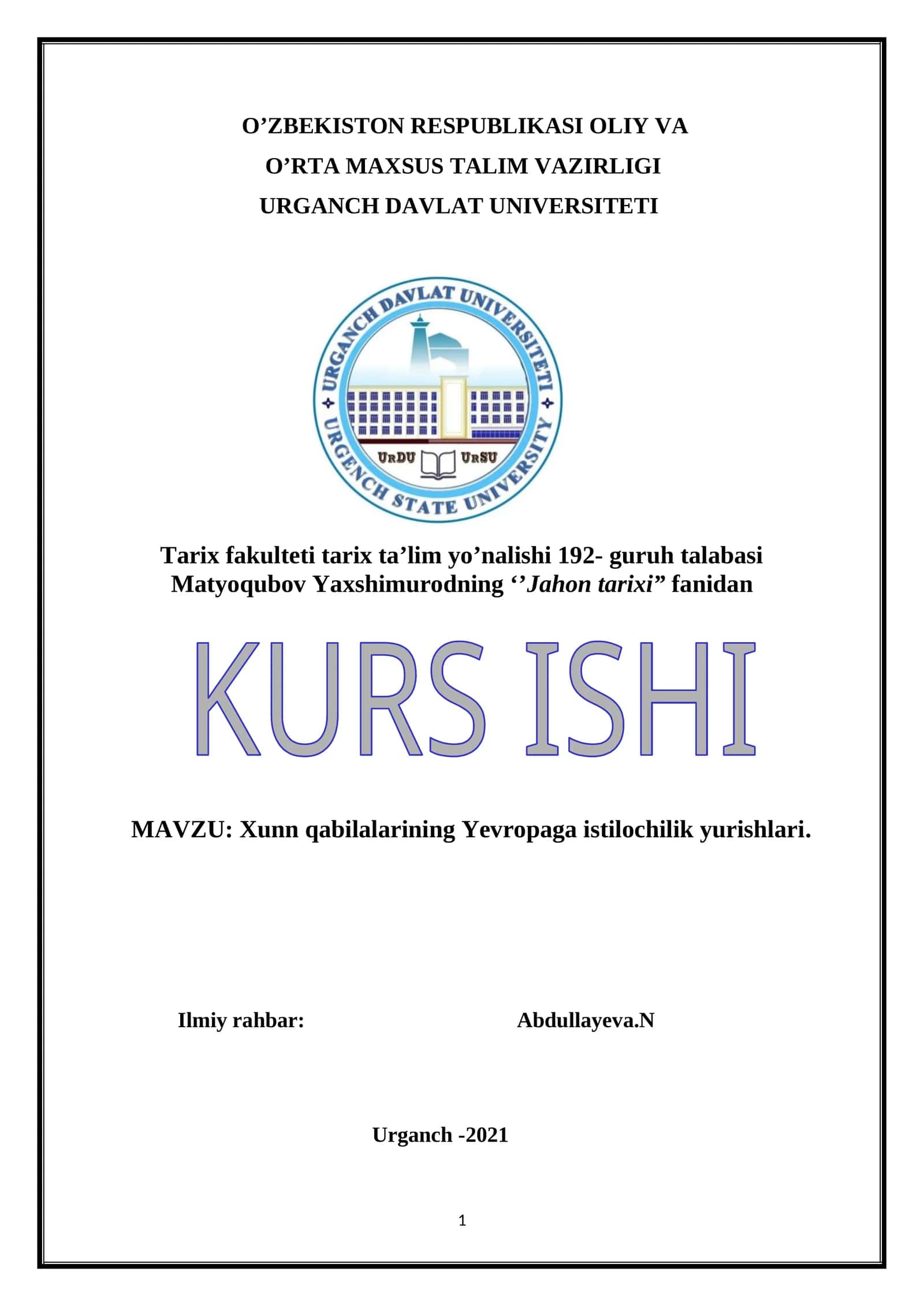 Xunn qabilalarining Yevropaga istilochilik yurishlari