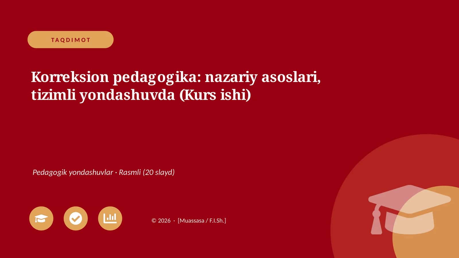 Korreksion pedagogika: nazariy asoslari, tizimli yondashuvda