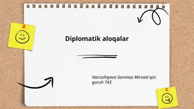 Diplomatik aloqalar