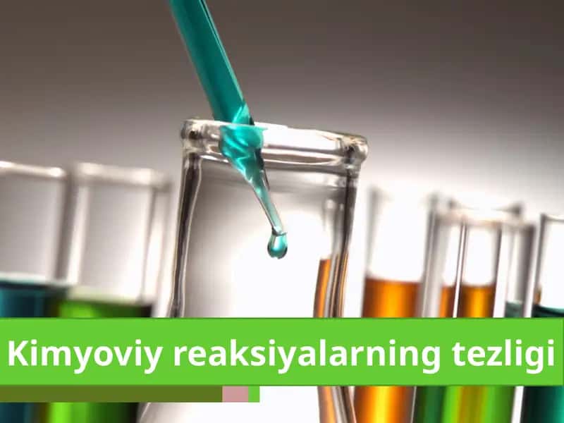 Kimyoviy reaksiyalarning tezligi