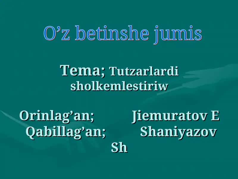 Tut teregi sortlari