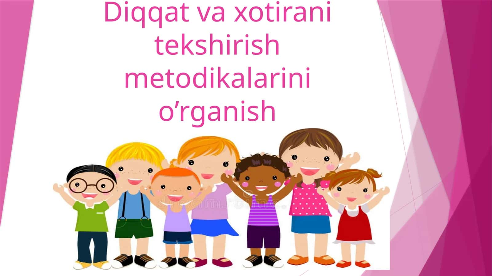 Diqqatvaxotirani tekshirish metodikasi