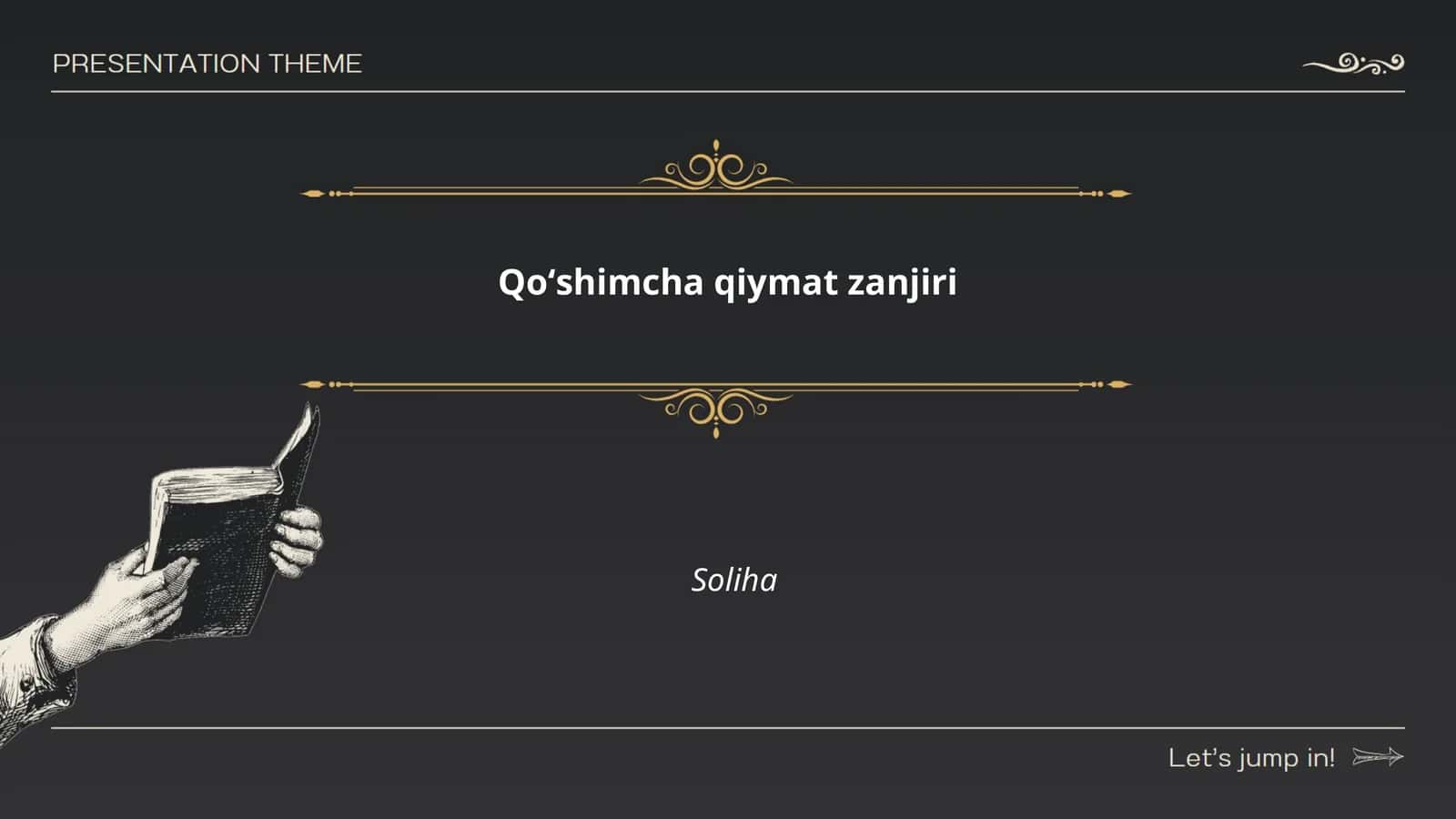 Qoʻshimcha qiymat zanjiri
