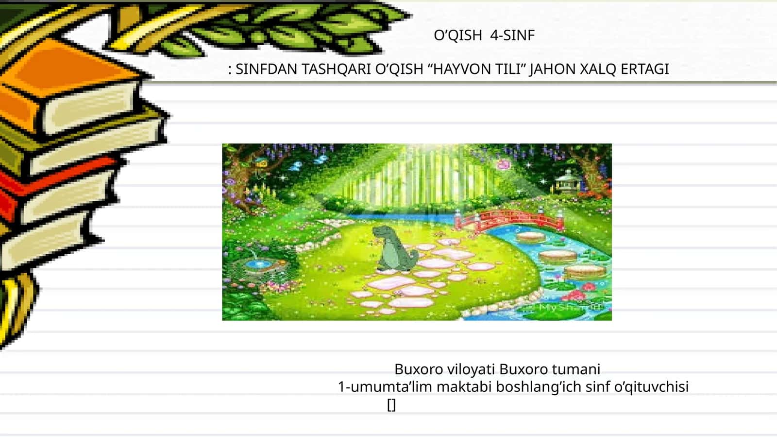 “HAYVON TILI” JAHON XALQ ERTAGI