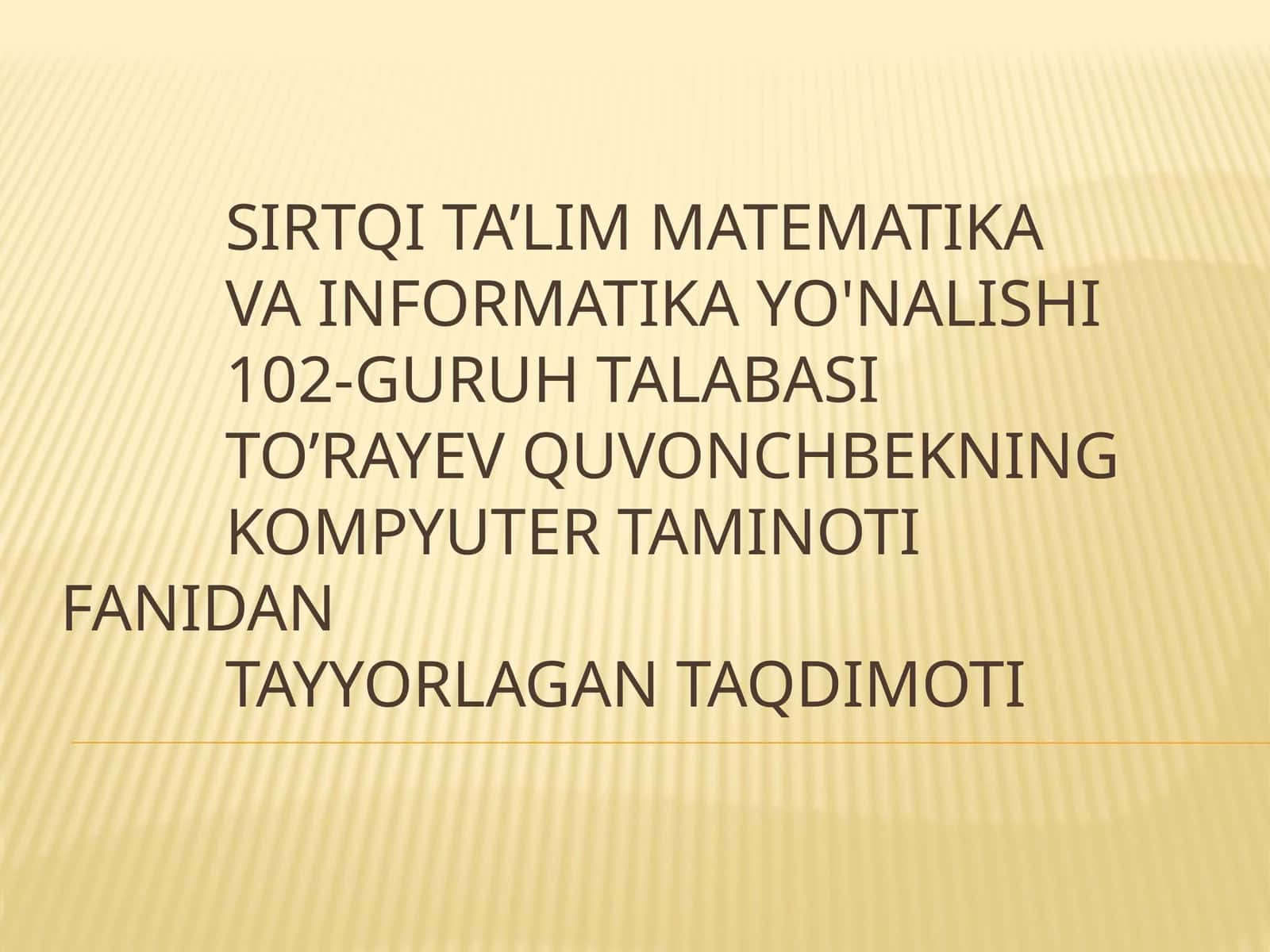 ARXIVLASHTIRISH DASTURI BILAN ISHLASH