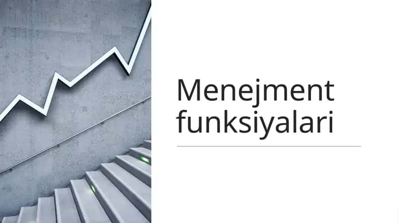 Menejment funksiyalari