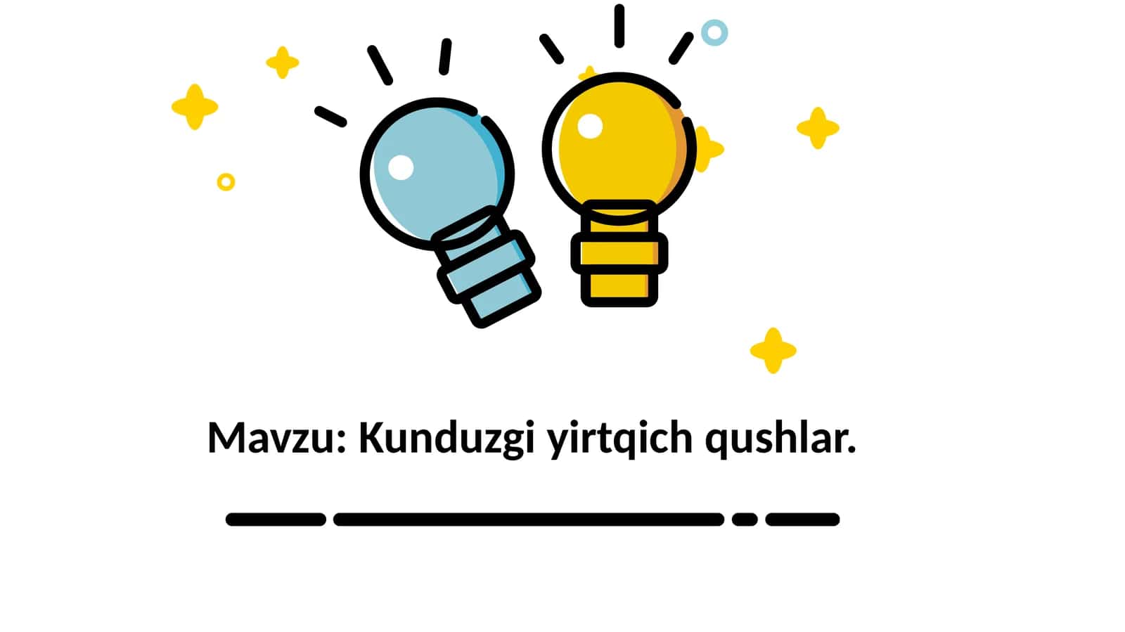 Kunduzgi yirtqich qushlar
