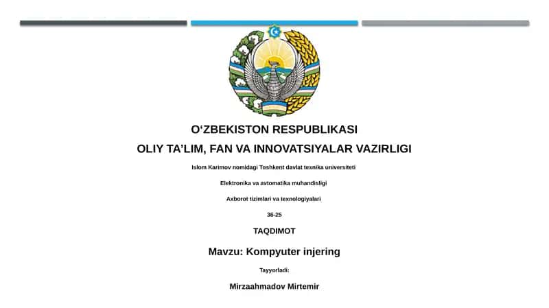 Kompyuter injering
